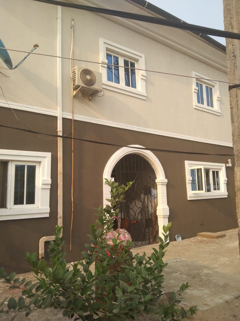 A vibrant exterior wall painted with our durable outdoor paint.