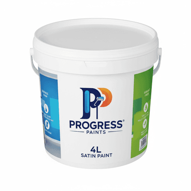 4 litre bucket of Satin paint.