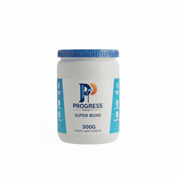 White gum 500 g container.