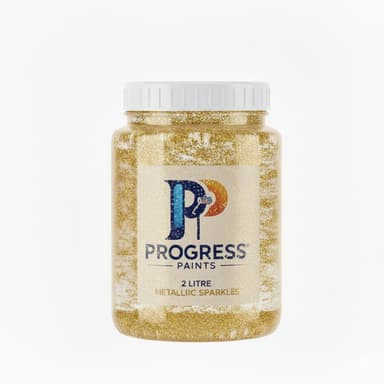 Metallic Sparkles Gold 2 litres