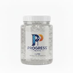 Metallic Sparkles Silver 1 litre