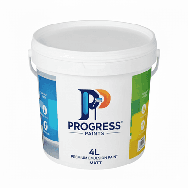 4 litre bucket of Emulsion Matt paint.